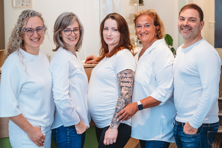 Das Team der Praxis von Janine Berauer